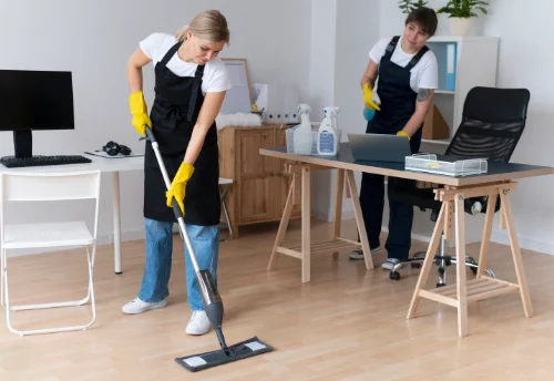 Nettoyage de bureau professionnel à Borne